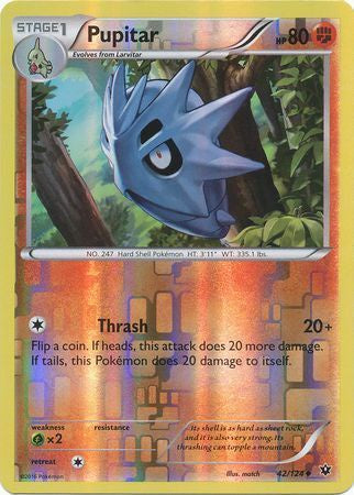 Pupitar - 42/124 - Uncommon - Reverse Holo available at 401 Games Canada