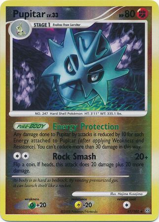 Pupitar - 47/100 - Uncommon - Reverse Holo available at 401 Games Canada