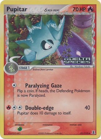 Pupitar - 51/113 - Uncommon - Reverse Holo available at 401 Games Canada