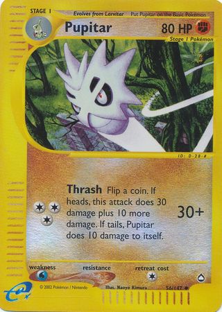 Pupitar - 56/147 - Uncommon - Reverse Holo available at 401 Games Canada