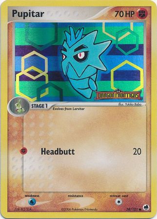 Pupitar - 58/101 - Common - Reverse Holo available at 401 Games Canada