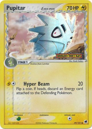 Pupitar - 59/101 - Common - Reverse Holo available at 401 Games Canada