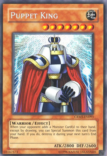 Puppet King - CRMS-EN093 - Secret Rare - Unlimited available at 401 Games Canada