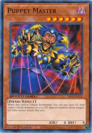 Puppet Master - SS05-ENA12 - Common - 1st Edition available at 401 Games Canada