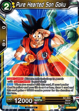 Pure Hearted Son Goku - P-061 - Promo available at 401 Games Canada