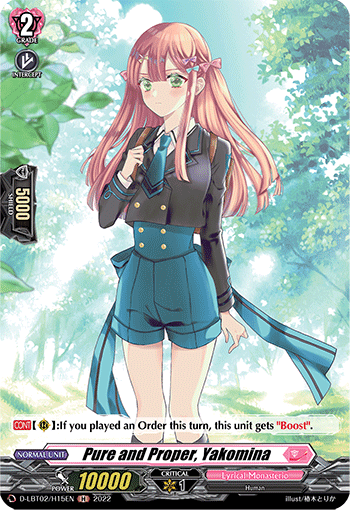 Pure and Proper, Yakomina - D-LBT02/H15 - Holo Rare available at 401 Games Canada