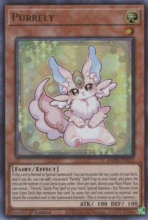 Purrely - AMDE-EN013 - Ultra Rare - 1st Edition available at 401 Games Canada
