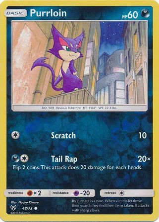 Purrloin - 48/73 - Common - Reverse Holo available at 401 Games Canada