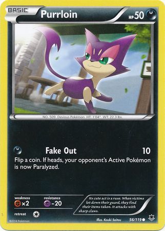 Purrloin - 56/119 - Common available at 401 Games Canada