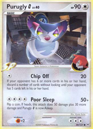 Purugly G - 88/127 - Common available at 401 Games Canada