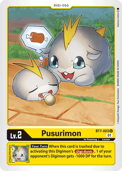 Pusurimon - BT7-003 - Uncommon available at 401 Games Canada