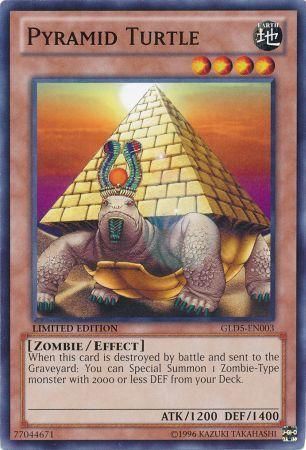 Pyramid Turtle - GLD5-EN003 - Common - Limited Edition available at 401 Games Canada