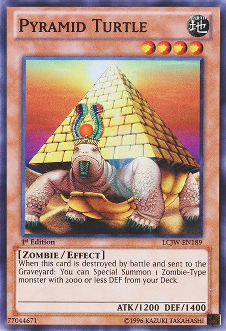 Pyramid Turtle - LCJW-EN189 - Super Rare - 1st Edition available at 401 Games Canada