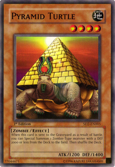 Pyramid Turtle - SD2-EN005 - Common - 1st Edition available at 401 Games Canada