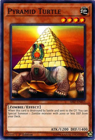 Pyramid Turtle - SR07-EN015 - Common - 1st Edition available at 401 Games Canada