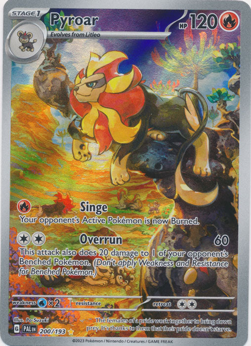 401 Games Canada - Pyroar - 200/193 - Illustration Rare