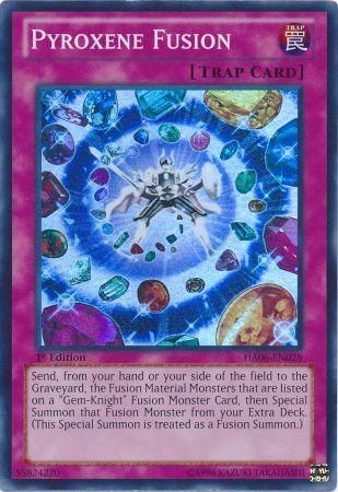 Pyroxene Fusion - HA06-EN028 - Super Rare - 1st Edition available at 401 Games Canada