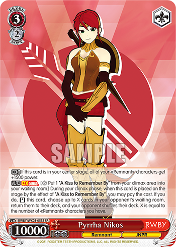 Pyrrha Nikos - RWBY/WX03-E053S - Super Rare available at 401 Games Canada