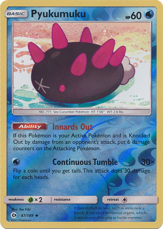 Pyukumuku - 47/149 - Uncommon - Reverse Holo available at 401 Games Canada