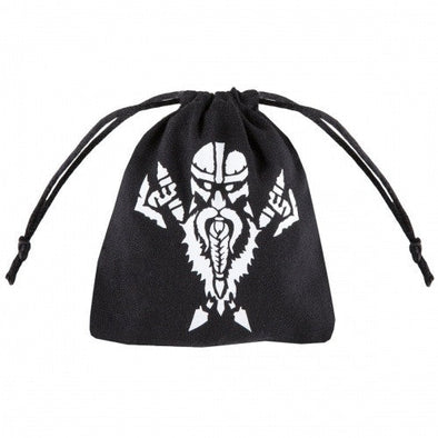 Q-Workshop - Dice Bag - Dwarven Black and White available at 401 Games Canada