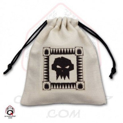 Q-Workshop - Dice Bag - Orc Symbol available at 401 Games Canada