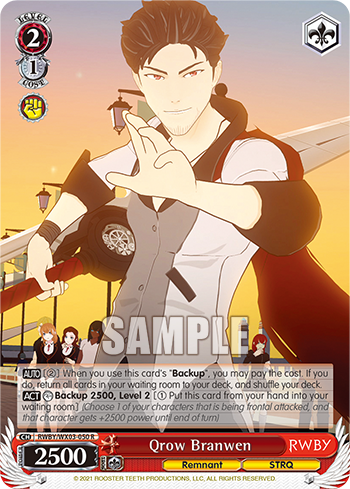 Qrow Branwen - RWBY/WX03-050 - Rare available at 401 Games Canada