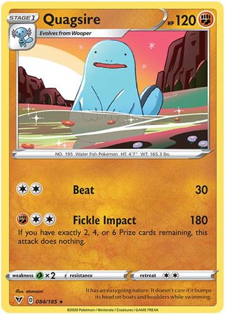 Quagsire - 084/185 - Rare available at 401 Games Canada