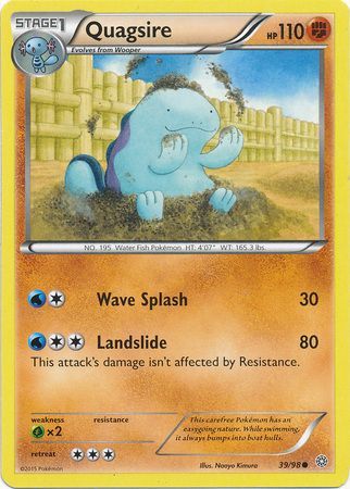 Quagsire - 39/98 - Common available at 401 Games Canada