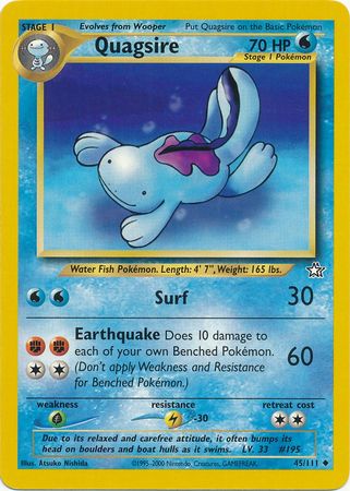 Quagsire - 45/111 - Uncommon - Unlimited available at 401 Games Canada