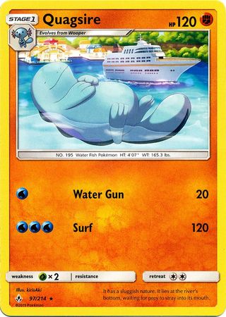 Quagsire - 97/214 - Rare available at 401 Games Canada