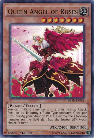 Queen Angel of Roses - LC5D-EN096 - Ultra Rare - 1st Edition available at 401 Games Canada