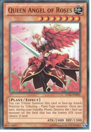 Queen Angel of Roses - LVAL-EN092 - Super Rare - Unlimited available at 401 Games Canada