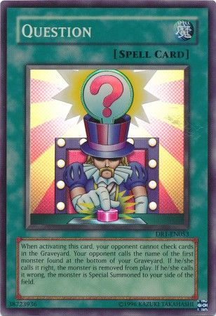 Question - DR1-EN053 - Super Rare available at 401 Games Canada