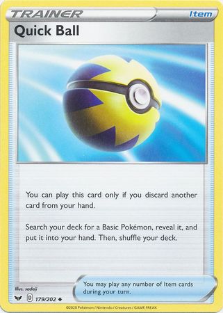 Quick Ball - 179/202 - Uncommon available at 401 Games Canada