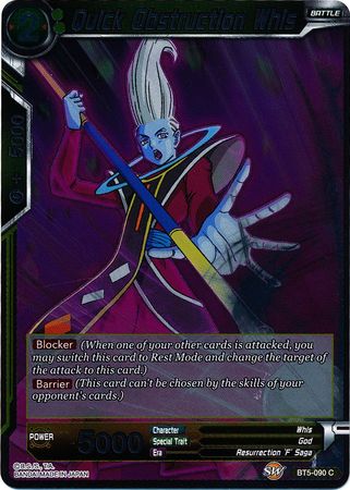 Quick Obstruction Whis - BT5-090 - Common (FOIL) available at 401 Games Canada