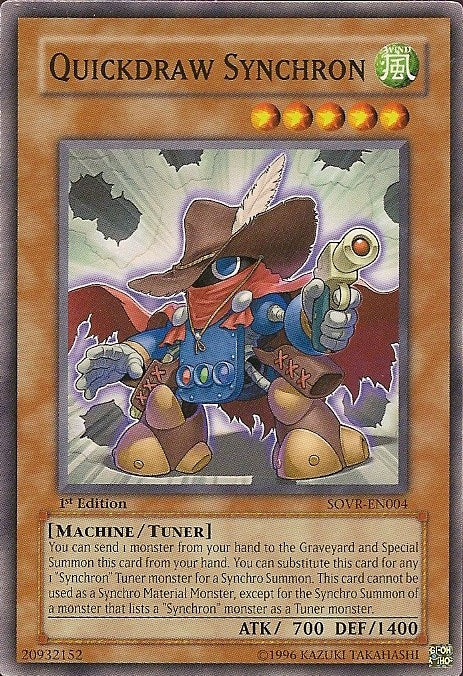 Quickdraw Synchron - SOVR-EN004 - Common - 1st Edition available at 401 Games Canada