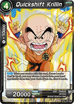 Quickshift Krillin - BT6-108 - Uncommon available at 401 Games Canada