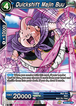 Quickshift Majin Buu - BT6-045 - Uncommon (FOIL) available at 401 Games Canada