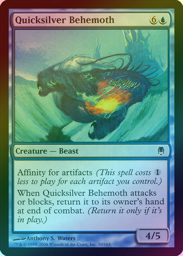 Quicksilver Behemoth (Foil) (DST) available at 401 Games Canada