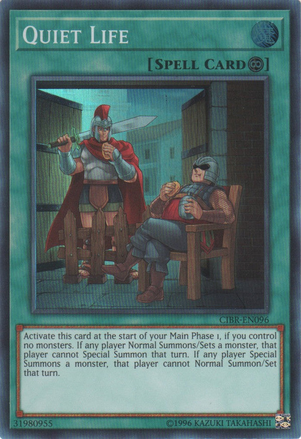 Quiet Life - CIBR-EN096 - Super Rare - Unlimited available at 401 Games Canada