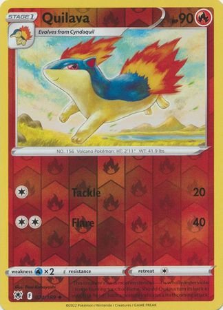 Quilava - 024/189 - Uncommon - Reverse Holo available at 401 Games Canada