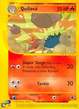 Quilava - 91/165 - Uncommon available at 401 Games Canada