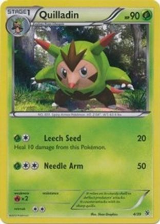 Quilladin - 4/39 - Common available at 401 Games Canada