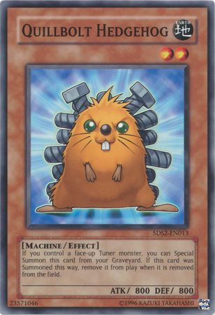 Quillbolt Hedgehog - 5DS2-EN013 - Common - Unlimited available at 401 Games Canada