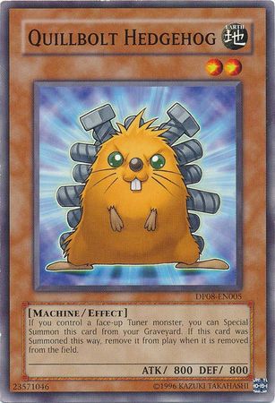 Quillbolt Hedgehog - DP08-EN005 - Common - Unlimited available at 401 Games Canada