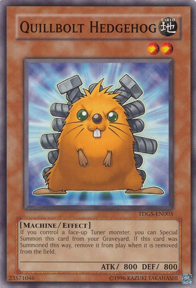 Quillbolt Hedgehog - TDGS-EN003 - Common - Unlimited available at 401 Games Canada