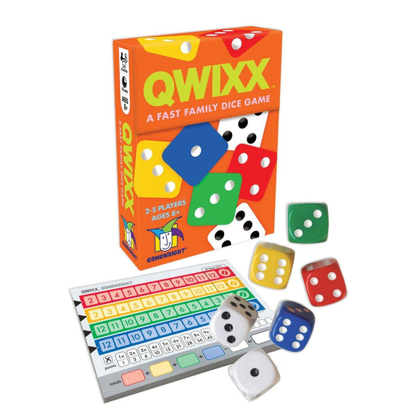 Qwixx: A Fast Family Dice Game available at 401 Games Canada