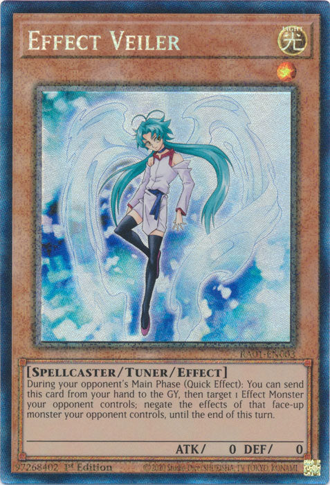 Effect Veiler (PCR) - RA01-EN003 - Prismatic Collector’s Rare - 1st Edition available at 401 Games Canada