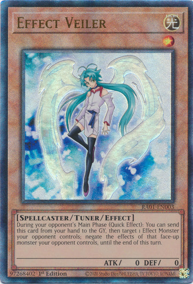 Effect Veiler (PUR) - RA01-EN003 - Prismatic Ultimate Rare - 1st Edition available at 401 Games Canada