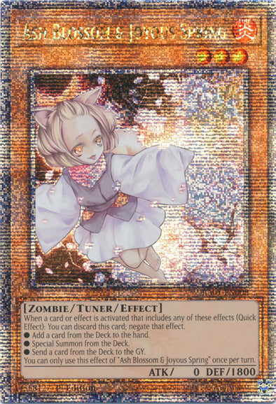 Ash Blossom & Joyous Spring - RA01-EN008 - Quarter Century Secret Rare - 1st Edition available at 401 Games Canada